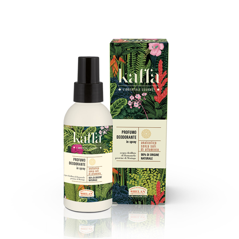 HELAN KAFFA PROFUMO DEODORANTE SPRAY ANALCOLICO 100 ML - Farmadillo