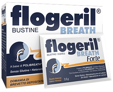 FLOGERIL BREATH FORTE 18 BUSTINE - Farmadillo