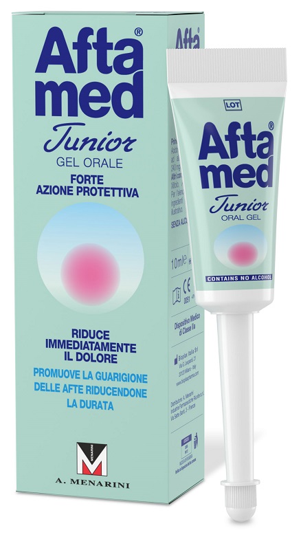 GEL AFTAMED JUNIOR ACIDO IALURONICO 10 ML - Farmadillo