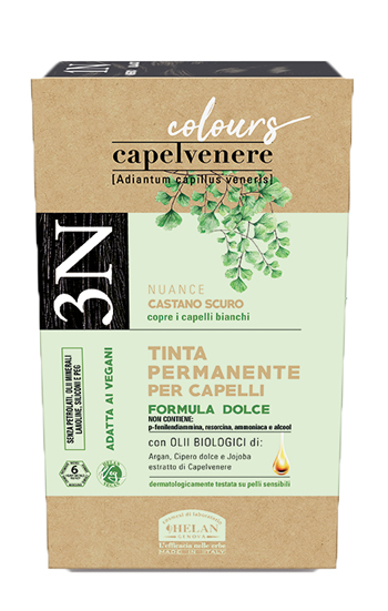 CAPELVENERE COLOURS TINTA CAPELLI 3N CASTANO SCURO - Farmadillo