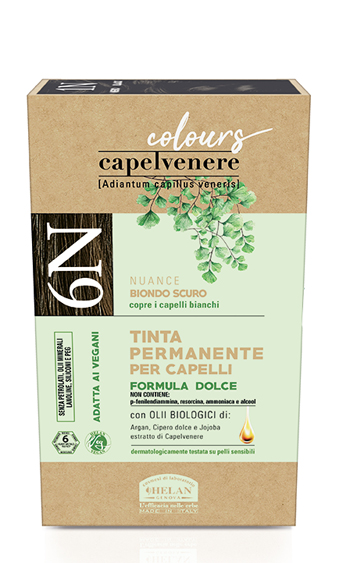 CAPELVENERE COLOURS TINTA CAPELLI 6N BIONDO SCURO - Farmadillo
