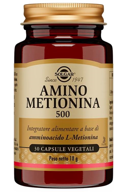 AMINO METIONINA 500 30 CAPSULE VEGETALI - Farmadillo