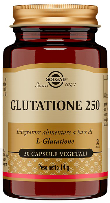 GLUTATIONE 250 30 CAPSULE VEGETALI - Farmadillo