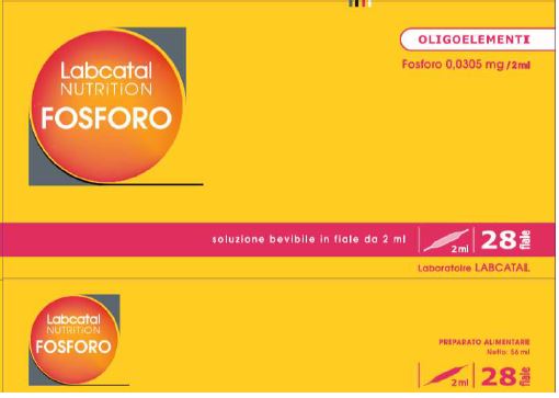 LABCATAL NUTRITION FOSFORO 28 FIALE X 2 ML - Farmadillo
