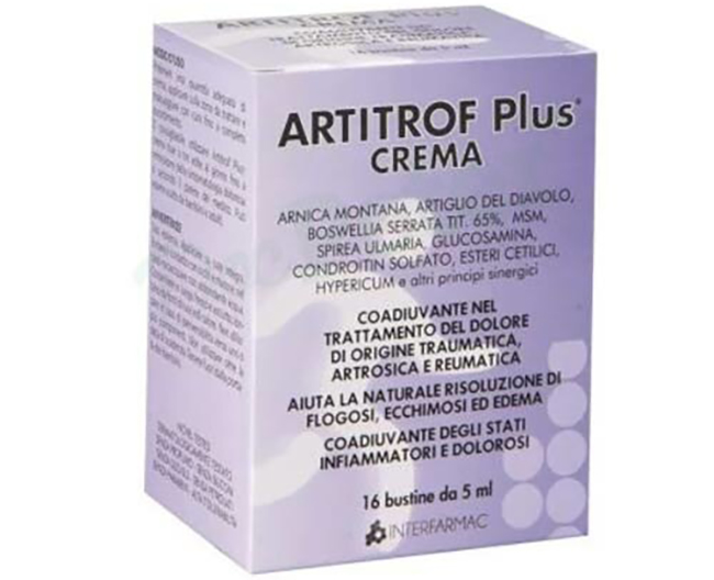 ARTITROF PLUS CREMA 16 BUSTINE DA 5 ML - Farmadillo
