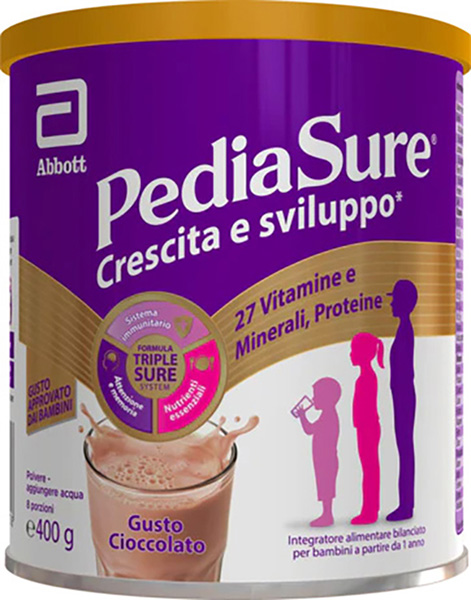 PEDIASURE CRESCITA&SVILUPPO CIOCCOLATO 850 G - Farmadillo
