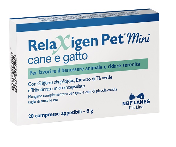 RELAXIGEN PET MINI BLISTER 20 COMPRESSE - Farmadillo