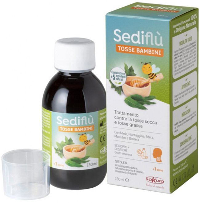 SEDIFLU TOSSE BAMBINI 150 ML - Farmadillo