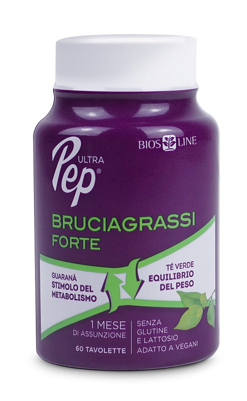 ULTRA PEP BRUCIAGRASSI FORTE 60 TAVOLETTE - Farmadillo
