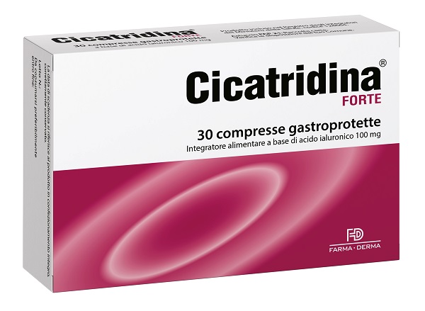 CICATRIDINA FORTE 30 COMPRESSE - Farmadillo