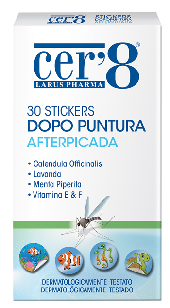 CER'8 STICKERS DOPO PUNTURA 30 PEZZI - Farmadillo