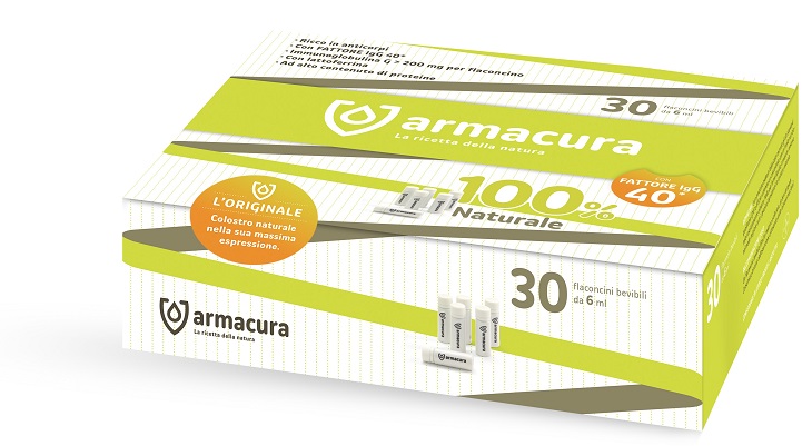 ARMACURA COLOSTRO 100% 30 FLACONCINI BEVIBILI - Farmadillo