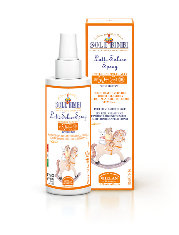 SOLE BIMBI LATTE SOLARE SPRAY SPF50+ 100 ML - Farmadillo