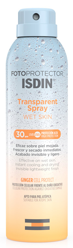 FOTOPROTECTOR TRASPARENT WET SPF30 250 ML - Farmadillo