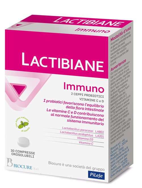 LACTIBIANE IMMUNO 30 COMPRESSE - Farmadillo