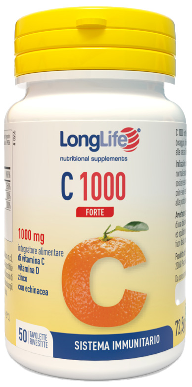 LONGLIFE C 1000 FORTE 50 TAVOLETTE - Farmadillo