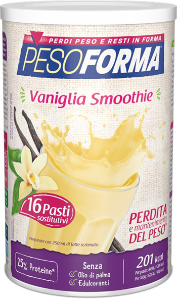 PESOFORMA VANIGLIA SMOOTHIE 436 G - Farmadillo