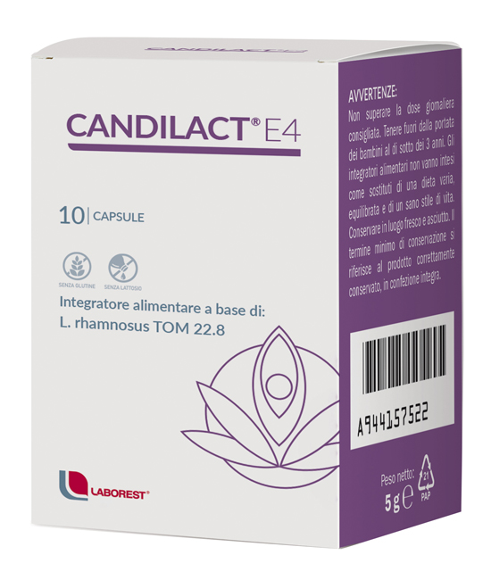 CANDILACT E4 10 CAPSULE - Farmadillo
