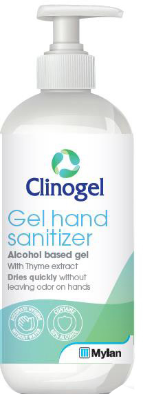 CLINOGEL IGIENIZZANTE MANI 500 ML - Farmadillo
