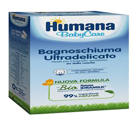 HUMANA BABY CARE BAGNOSCHIUMA 200 ML - Farmadillo