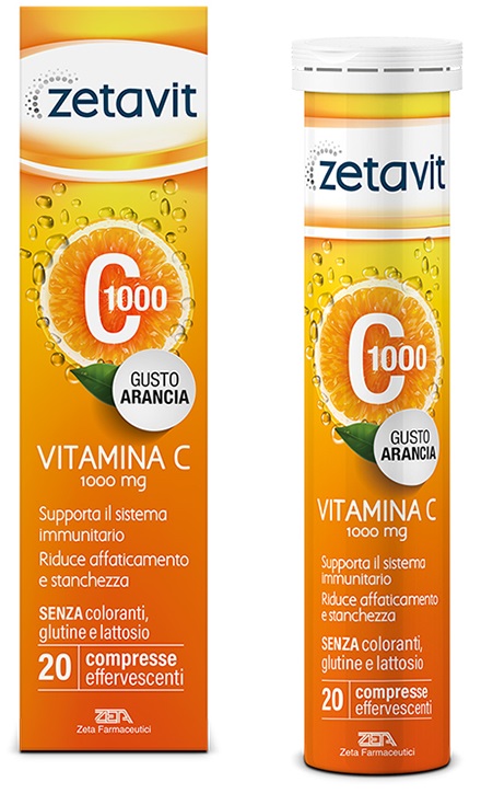 ZETAVIT C1000 20 COMPRESSE EFFERVESCENTI - Farmadillo