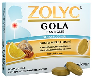 ZOLYC GOLA MIELE/LIMONE SENZA ZUCCHERI 36 PASTIGLIE - Farmadillo