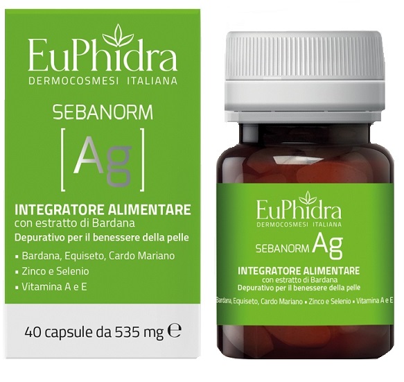 EUPHIDRA SEBANORM AG 40 CAPSULE - Farmadillo