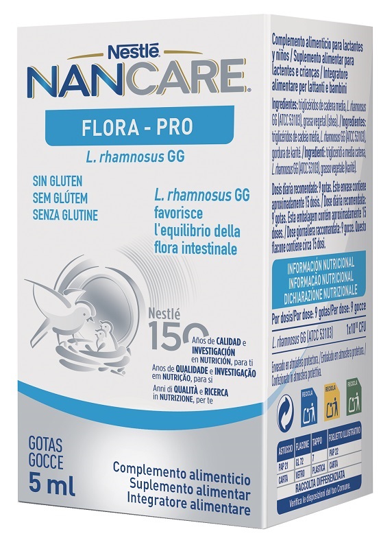 NANCARE FLORA PRO GOCCE 5 ML - Farmadillo