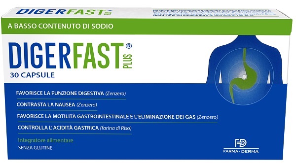 DIGERFAST PLUS 30 CAPSULE - Farmadillo