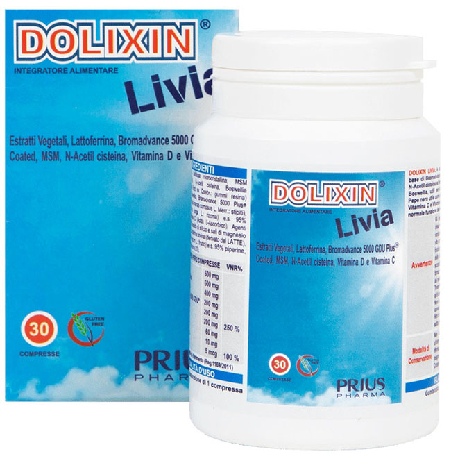 DOLIXIN LIVIA 30 COMPRESSE - Farmadillo