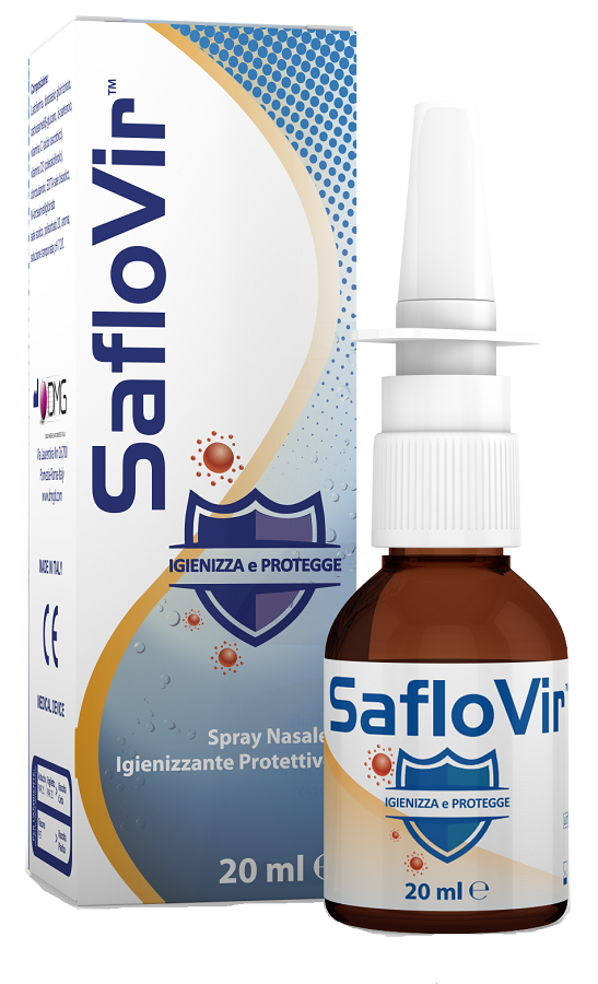 SAFLOVIR SPRAY NASALE IGIENIZZANTE PROTETTIVO 20 ML - Farmadillo