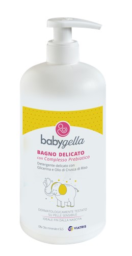 BABYGELLA PREBIOTIC BAGNO DELICATO 250 ML - Farmadillo