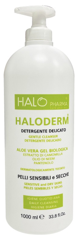 HALODERM DETERGENTE DELICATO 1 L FLACONE HDPE2 TAPPO C/PP92 - Farmadillo