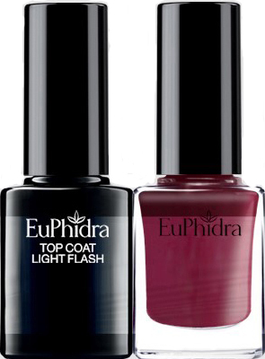 EUPHIDRA SMALTO SEMIPERM+TOP COAT LIGHT PROTETTIVO SP01 10 ML - Farmadillo