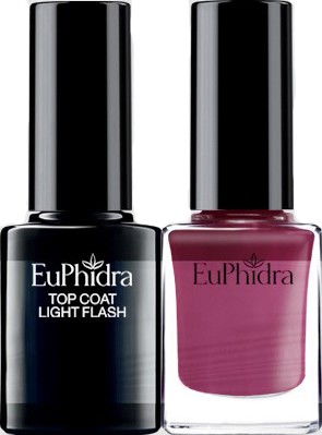 EUPHIDRA SMALTO SEMIPERM+TOP COAT LIGHT PROTETTIVO SP02 10 ML - Farmadillo