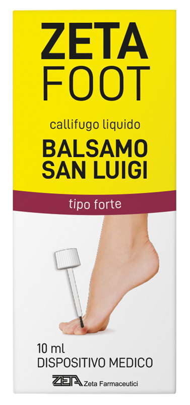 ZETAFOOT CALLIFUGO LIQUIDO BALSAMO SAN LUIGI 10 ML - Farmadillo