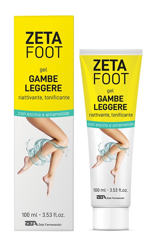 ZETAFOOT GEL GAMBE LEGGERE 100 ML - Farmadillo