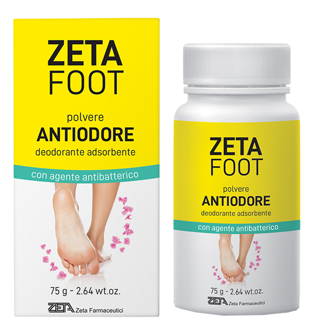 ZETAFOOT POLVERE ANTIODORE 75 G - Farmadillo