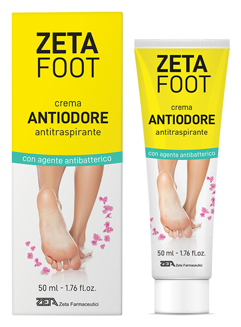 ZETAFOOT CREMA ANTIODORE 50 ML - Farmadillo