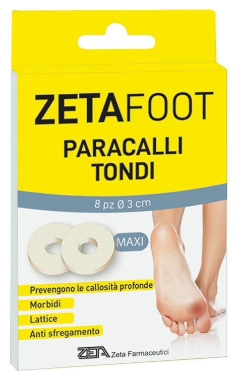 ZETAFOOT PARACALLO GRANDE TONDO LATTICE 8 PEZZI - Farmadillo