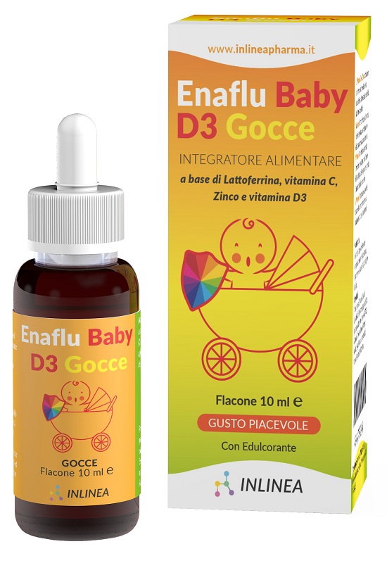 ENAFLU BABY D3 GOCCE 10 ML - Farmadillo