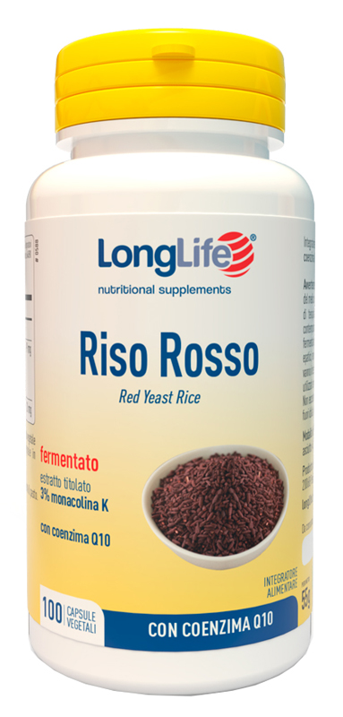 LONGLIFE RISO ROSSO 100 CAPSULE VEGETALI - Farmadillo