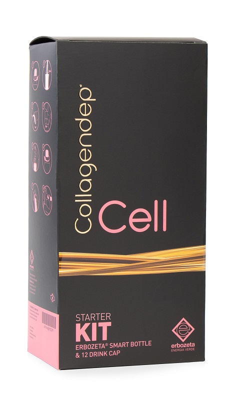 COLLAGENDEP CELL STARTER KIT 12 DRINK CAP + SMART BOTTLE - Farmadillo
