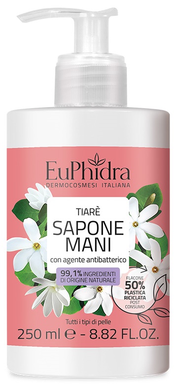EUPHIDRA SAPONE LIQUIDO TIARE' 250 ML - Farmadillo