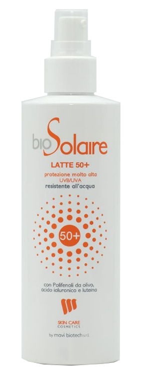 BIOSOLAIRE LATTE 50+ PROTEZIONE MOLTO ALTA 200 ML - Farmadillo