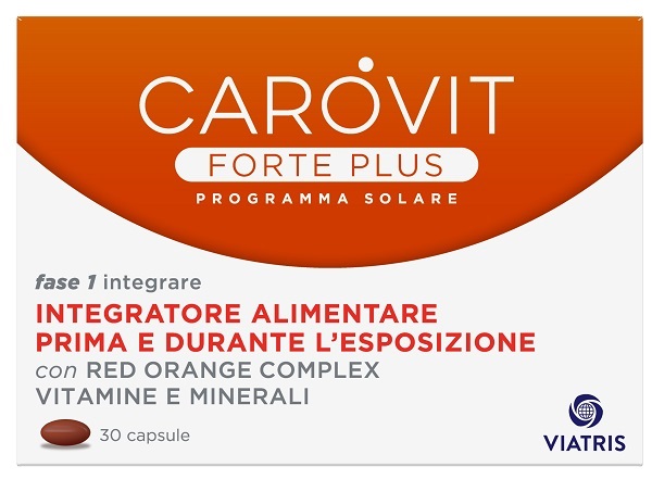 CAROVIT FORTE PLUS PROGRAMMA SOLARE 30 CAPSULE BL - Farmadillo
