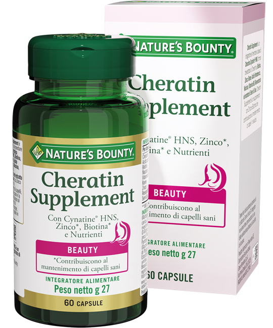NATURE'S BOUNTY CHERATIN SUPPLEMENT 60 CAPSULE - Farmadillo