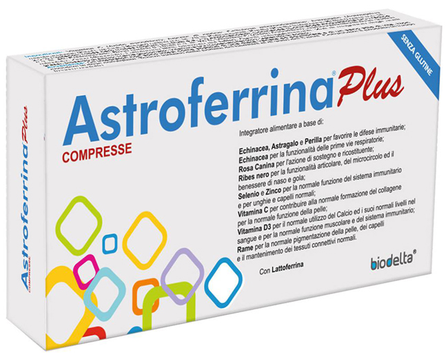 ASTROFERRINA PLUS 30 COMPRESSE - Farmadillo