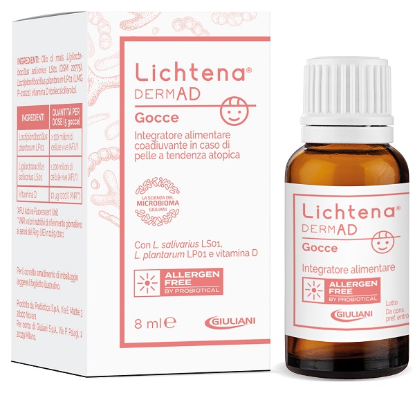 LICHTENA DERMAD GOCCE 8 ML - Farmadillo