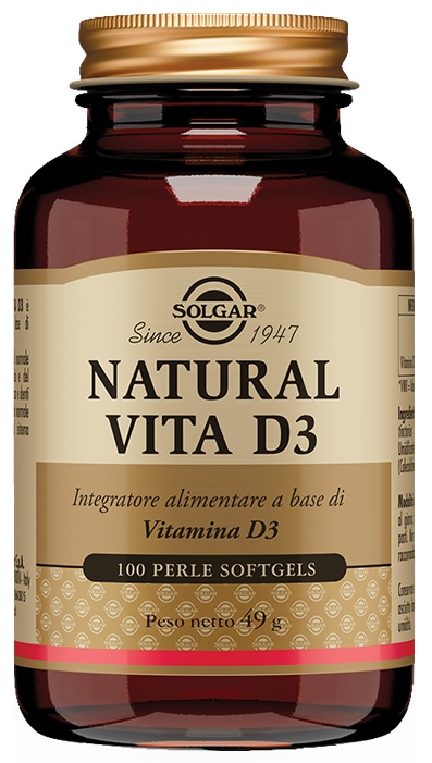 NATURAL VITA D3 100 PERLE - Farmadillo